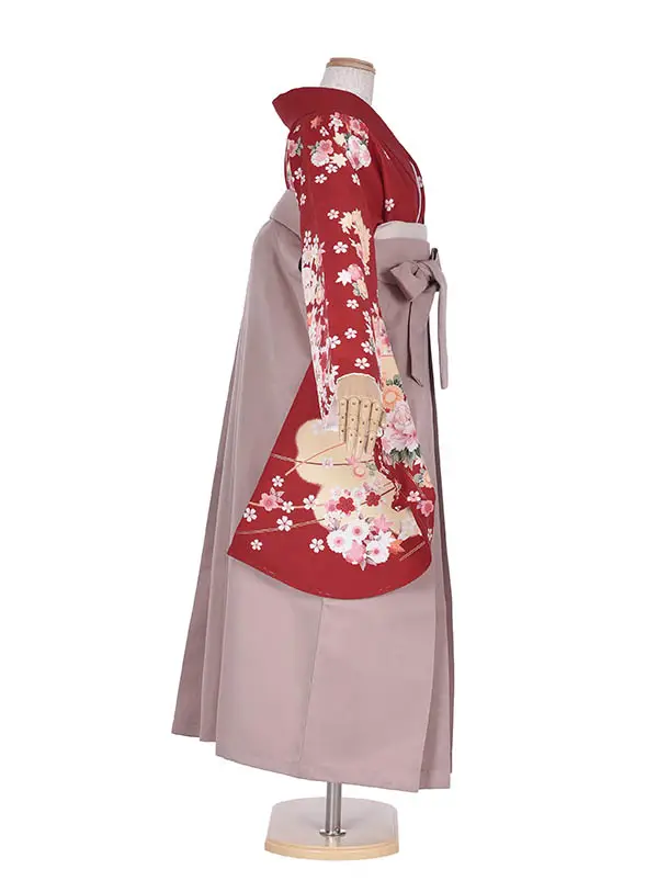 卒業袴 ﾚﾝﾀル0333深紅の春香