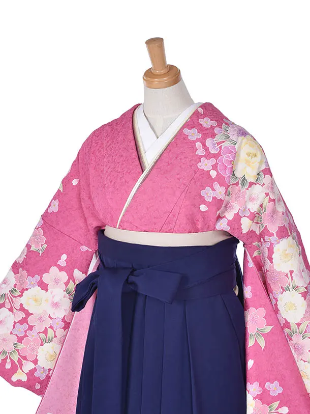 卒業式振袖袴レンタルC234　