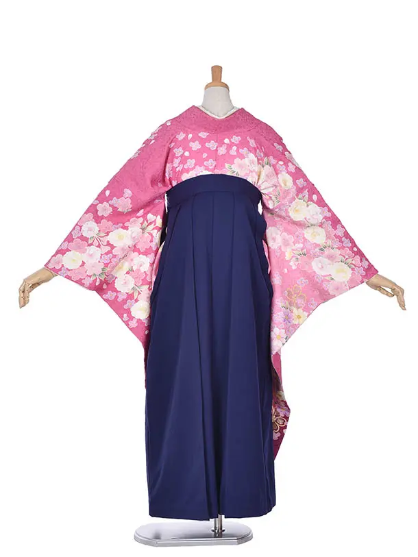 卒業式振袖袴レンタルC234　