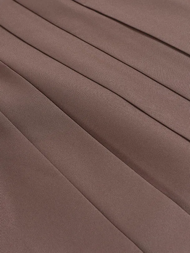 先生袴 ﾚﾝﾀルD076薄緑小花×ブラウン袴