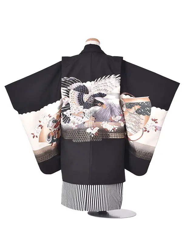 【七五三レンタル】0519(5歳)黒鷹