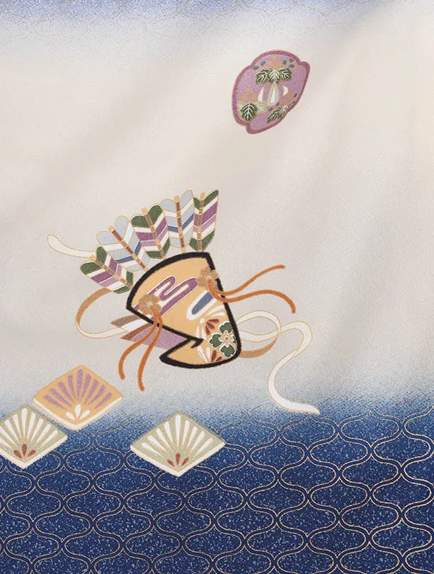 かんたん七五三1174(5歳)ブルーボカシカブト