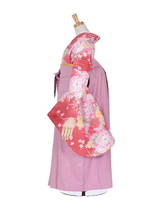 小学生卒業式袴女児0211咲き初めの春