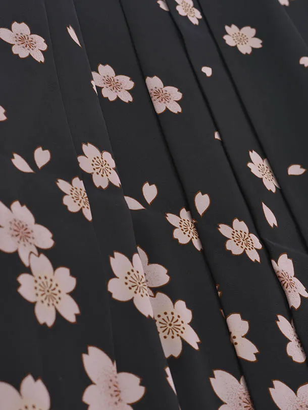 小学生卒業式袴女児0213ピンク桜桜