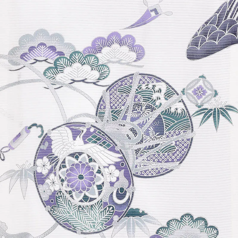 【７月8月】 夏用絽産着 黒たかのしめ写真変更の為ストップ中