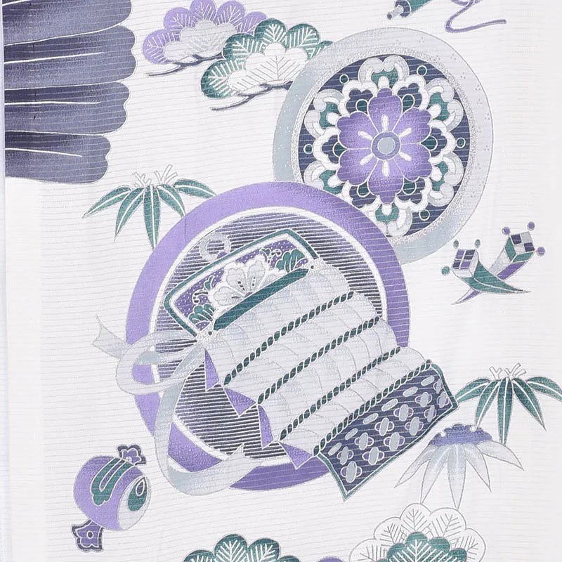 【７月8月】 夏用絽産着 黒たかのしめ写真変更の為ストップ中